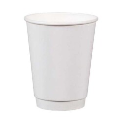 14 oz Beyaz Double Wall Karton Bardak - AMBALAJ MAĞAZASI