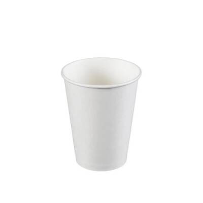 14 oz Beyaz Karton Bardak 1000 Adet - 1