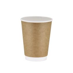 14 oz Kraft Double Wall Karton Bardak - AMBALAJ MAĞAZASI