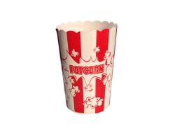 26 Oz Baskılı Karton Popcorn Kase 500 Adet - ARNES