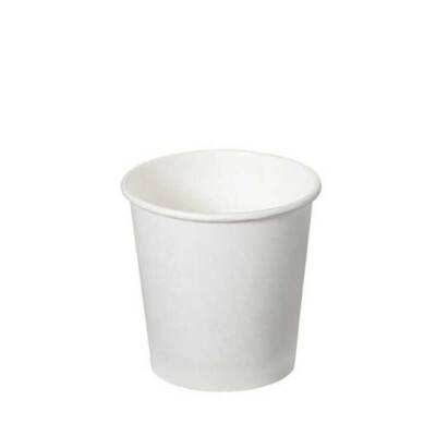 4 oz Beyaz Karton Bardak 3000 Adet - 1