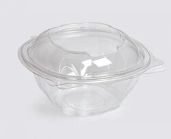 500 cc Kapaklı Salata Kasesi 600 Adet - ELTRON