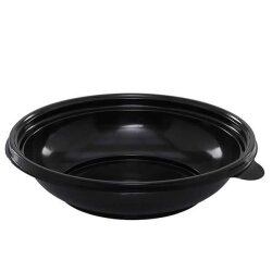500 gr Yuvarlak Siyah Yemek Kabı Seti 280 Adet - 2