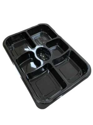 7 Bölmeli Kahvaltı Kabı Seti - 1