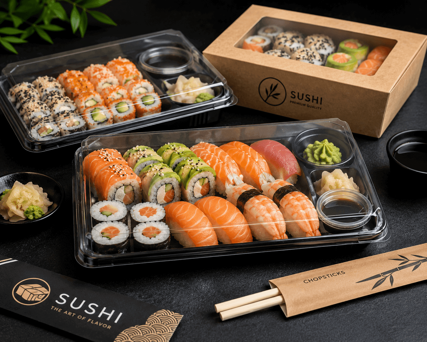 Uzak Doğu’nun Hassas Sanatı: İşletmeniz İçin Doğru Sushi Kapları