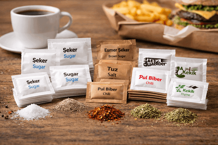 Masadaki Gizli Kahramanlar: Tek Kullanımlık Baharat, Tuz ve Şeker Çözümleri