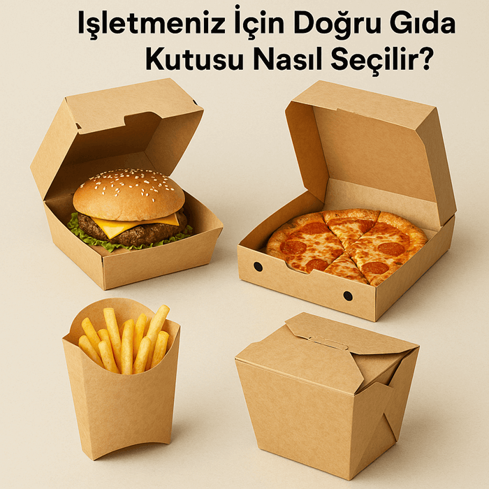 Paket Servisin Yıldızı: İşletmeniz İçin En İyi Gıda Kutuları
