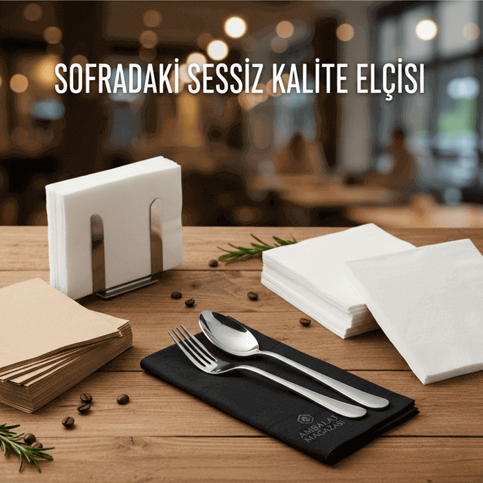Sofraların Şık ve Hijyenik Tamamlayıcısı: İşletmeler İçin Peçete Rehberi