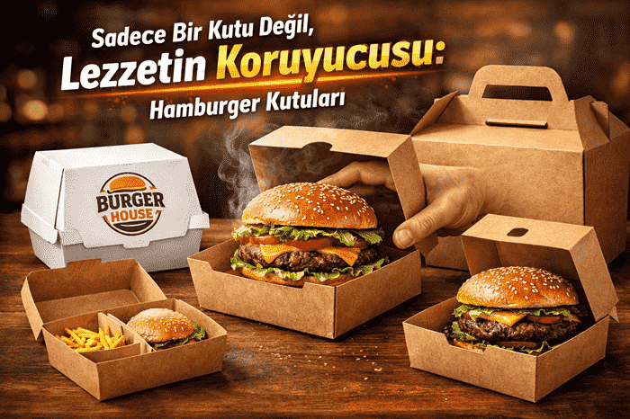 Lezzetin Zırhı: Hamburger Kutusu Seçiminde Dikkat Edilmesi Gerekenler.