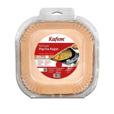 Aırfryer Kare Pişirme Kağıdı 20 cm 500 Adet - 2