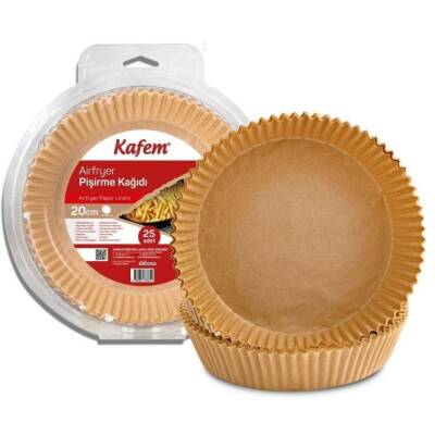 Aırfryer Yuvarlak Pişirme Kağıdı 20 cm 500 Adet - 1
