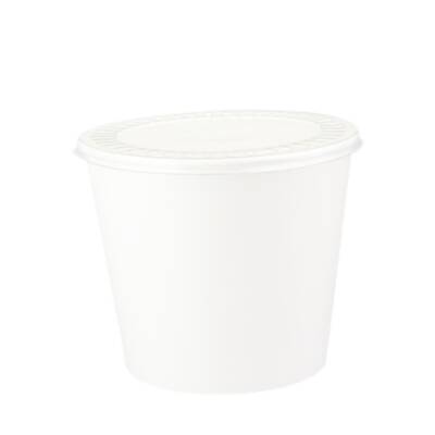 Beyaz 1000 cc Karton Kova 32 oz 800 Adet - 1