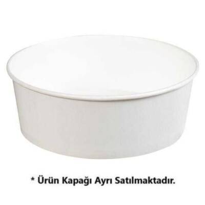 Beyaz Karton Salata Kasesi 1100 cc 300 Adet - 1