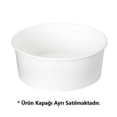Beyaz Karton Salata Kasesi 550 cc 300 Adet - 1