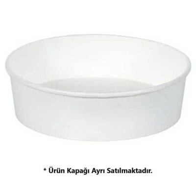 Beyaz Karton Salata Kasesi 900 cc 300 Adet - 1