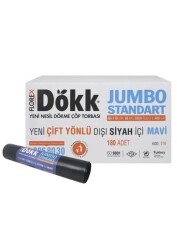 Dökme Çöp Torbası Jumbo Standart 180 Adet - FLOREX