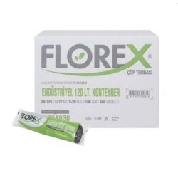 Endüstriyel 120 Lt Konteyner Çöp Torbası 100 Adet - 1