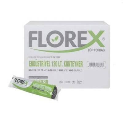Endüstriyel 120 Lt Konteyner Çöp Torbası 100 Adet - 1