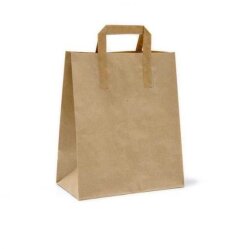 Kağıt Saplı Kraft Çanta 22x28x11 Cm - 2