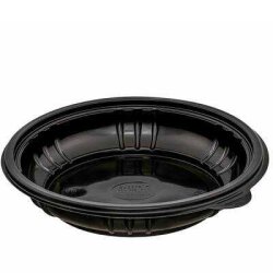 Kapaklı Siyah Salata Seti 1000 gr 240 Adet ( OREGO ) - 2