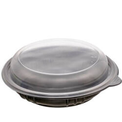 Kapaklı Siyah Salata Seti 1000 gr 240 Adet ( OREGO ) - OREGO