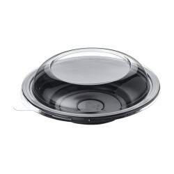 Kapaklı Siyah Salata Seti 750 cc 300 Adet - POLİCAP