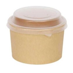 Karton Salata Kase Kapağı PP 1001 cc 600 Adet - 3