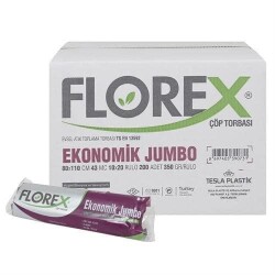 Klasik Seri Ekonomik Jumbo Çöp Torbası 200 Adet - FLOREX