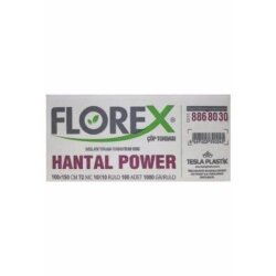 Klasik Seri Hantal Power Çöp Torbası 100 Adet - FLOREX