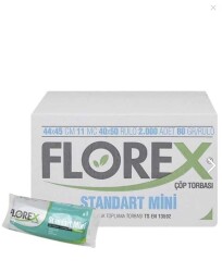 Klasik Seri Standart Mini Çöp Torbası 2000 Adet - FLOREX