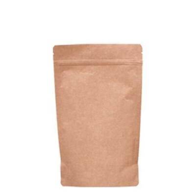 Kraft Alüminyum Kilitli Doypack 13x22.5x7 cm 250 gr - 2