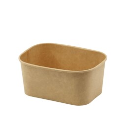 Kraft Karton Dikdörtgen Kase 1000 cc 300 Adet - 2