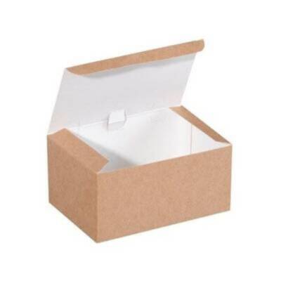 Kraft Karton Nugget Kutusu Küçük 12x8x6 cm - 2