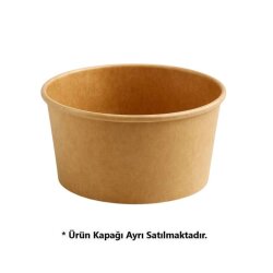 Kraft Karton Salata Kasesi 1001 cc 300 Adet - OREGO