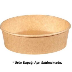 Kraft Karton Salata Kasesi 900 cc 300 Adet - 1