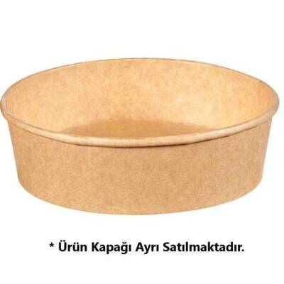 Kraft Karton Salata Kasesi 900 cc 300 Adet - 1