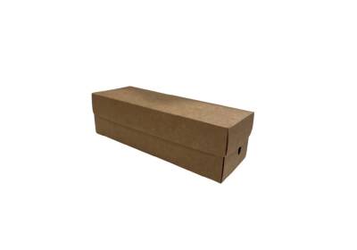 Kutu Çubuk Waffle Kraft 20x7x6 cm 500 Adet - 1
