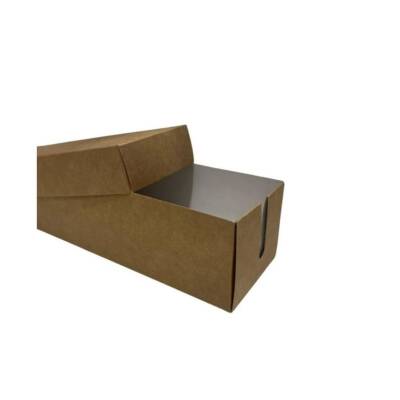 Kutu Çubuk Waffle Kraft 20x7x6 cm 500 Adet - 2