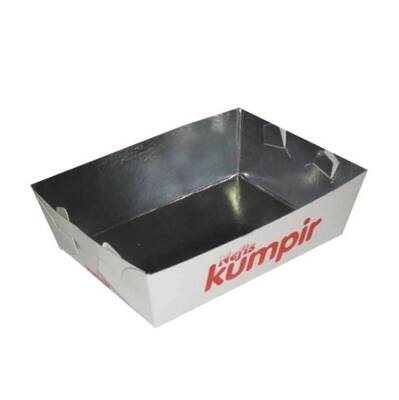 Kutu Kumpir Metalizeli Standart 12x8x4 cm - 1