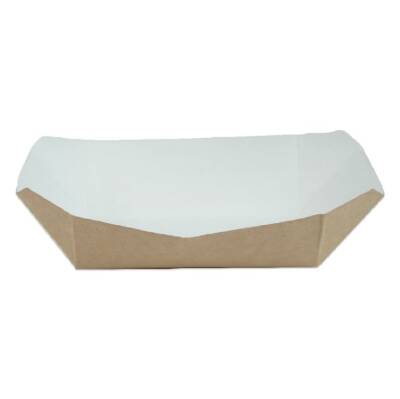 Kutu Kumpir Yapışmalı Kraft 200x125x60 mm 100 Adet - 1