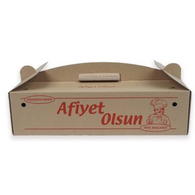 Kutu Lahmacun Saplı Büyük 19x40x10 Cm 100 Adet - 1