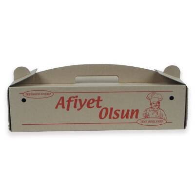 Kutu Lahmacun Saplı Küçük 12x40x10 Cm 100 Adet - 1