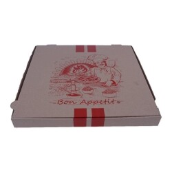 Kutu Pizza Baskılı 40x40x3,5 Cm 100 Adet - AMBALAJ MAĞAZASI