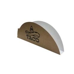 Kutu Taco Kraft 20x165x65 mm 500 Adet - AMBALAJ MAĞAZASI