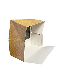 Kutu Turta Pencereli Baton 25x12x11 Cm Kraft 50 Adetli - 2