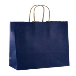 Lacivert Kağıt Çanta 45x50x14cm - AMBALAJ MAĞAZASI
