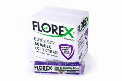 Lavanta Kokulu Büzgülü Büyük Boy Çöp Torbası 250 Adet - FLOREX
