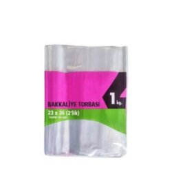 Naylon Torba 2'lik 23x36 cm 1 KG - AMBALAJ MAĞAZASI