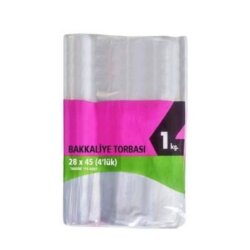 Naylon Torba 4'lük 28x45 cm 1 KG - AMBALAJ MAĞAZASI