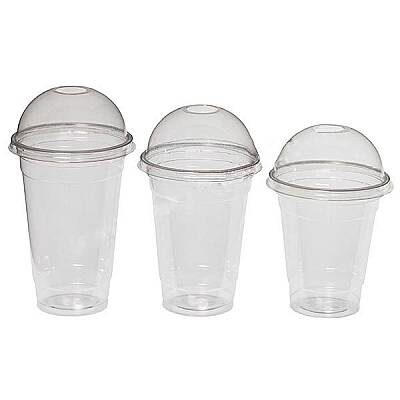 Pet Bardak Yuvarlak Delikli Bombe Kapak (250-500 ml ) 1000 Adet - 2